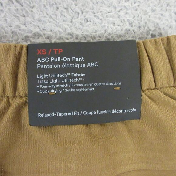 Lululemon‎ ABC Light Utilitech Pull On Pant Mens XS Relaxed Fit Ochre M5B07S NEW - Picture 6 of 11